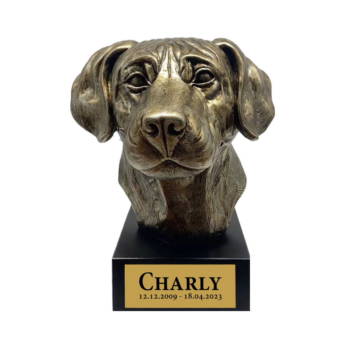 Bronze Hund Statue 10 "Rhodesian Ridgeback"